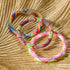 Wassermeloneneis | Himalaya-Glasperlenarmband